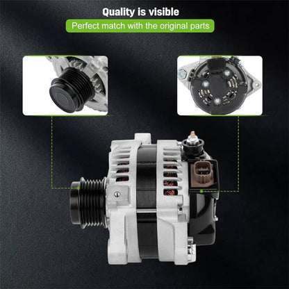Solidspare Alternator For Toyota Corolla Matrix Scion xD Pontiac Vibe 2009-2013 1.8L 11385