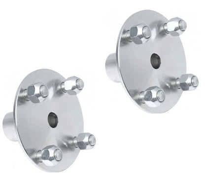 (2) 4" x 4" Live Axle Hub 1 to 3/4" Step-Down for gokartsupply 115588 BMI 115588
