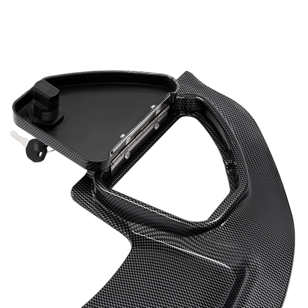 Solidspare For Club Car Precedent 04-08.5 Golf Cart Dash Kit Carbon Fiber Finish W/ Locks