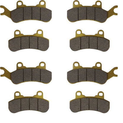 Solidspare Front Rear  Brake Pad Set for Can-Am Maverick X3 Maverick MAX 2017-2023
