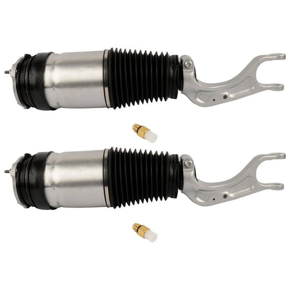 Solidspare Pair Front LH / RH Air Strut Shock Spring Bag 102736125E For Tesla Model X 16-19