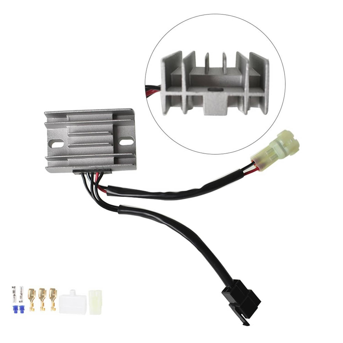 Solidspare New Voltage Regulator Rectifier Assembly For Artic Cat 250 300 2001 3530-034