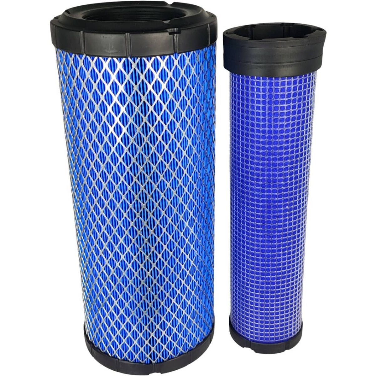 Solid Spare Outer Inner Air Filter Kit Fit Case Skid Steer Loader 435 445 445CT Air Cleaner