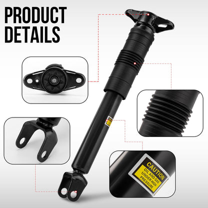 Solidspare Pair Rear Air Shock Struts Fit For Dodge Durango Jeep Grand Cherokee 2011-2015