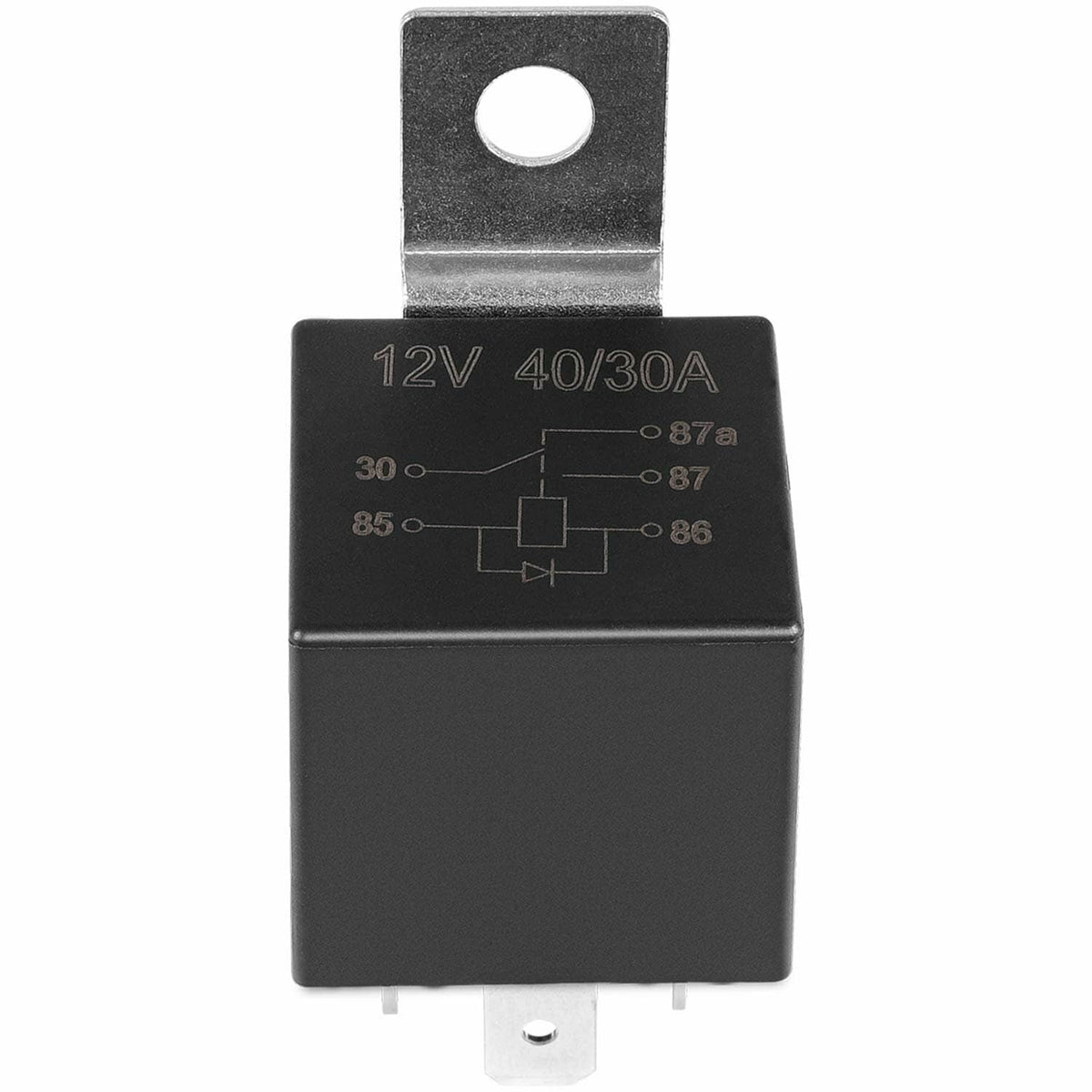 Solid Spare R040 Relay 40/30 AMP 12V DC Relay Replacement for Volvo Penta 876040-7 854357-1