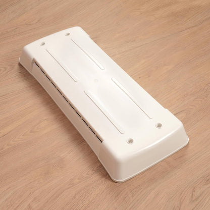 Solidspare White Vent Cover #65528 w/ mounting hardware For Dometic Refrigerator Vents