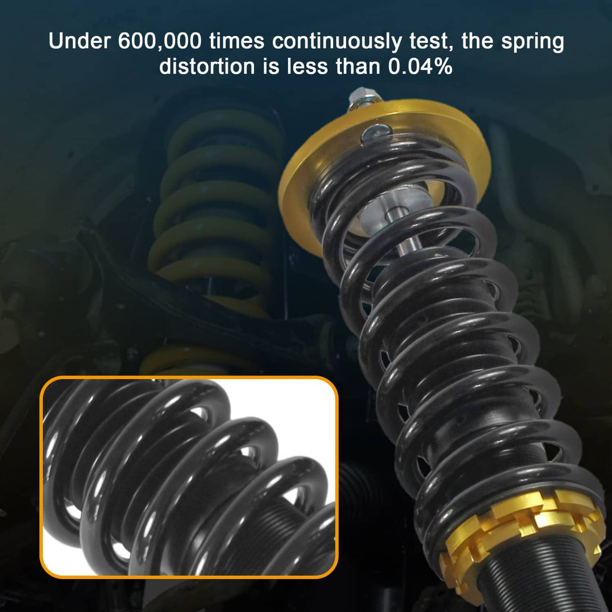 Solidspare Coilovers Struts Shock Suspension Kit For 2003-2007 Honda Accord 04-08 Acura TSX