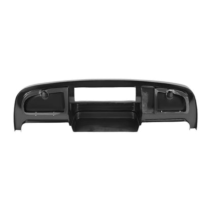 Solidspare Carbon Fiber Style Dashboard Dash Cover For EZGO Freedom TXT S4/L4/S6/L6 2014-Up