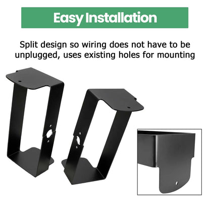 Solidspare Left & Right Brush Light Guards For John Deere 1023 1025R 1026R 2025R #BLV10400
