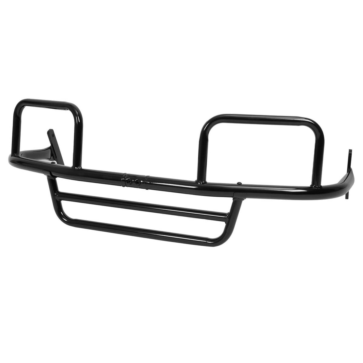 Solidspare Front Brush Guard For E-Z-GO ST350 1996-Up Golf Cart Black Steel Powder Coated