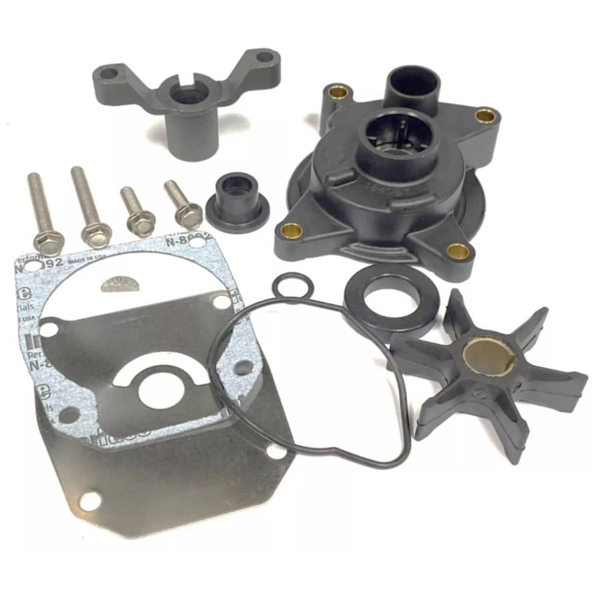 Solid Spare Water Pump Kit 389133 387326 For Johnson Evinrude OMC 50-55HP Outboards 18-3325
