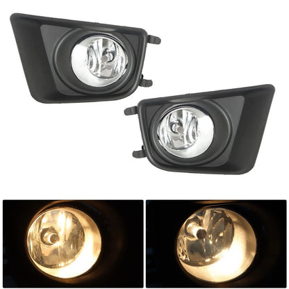 For 2012-2015 Toyota Tacoma Clear Bumper Driving Fog Lights + Switch + Bulbs Kit
