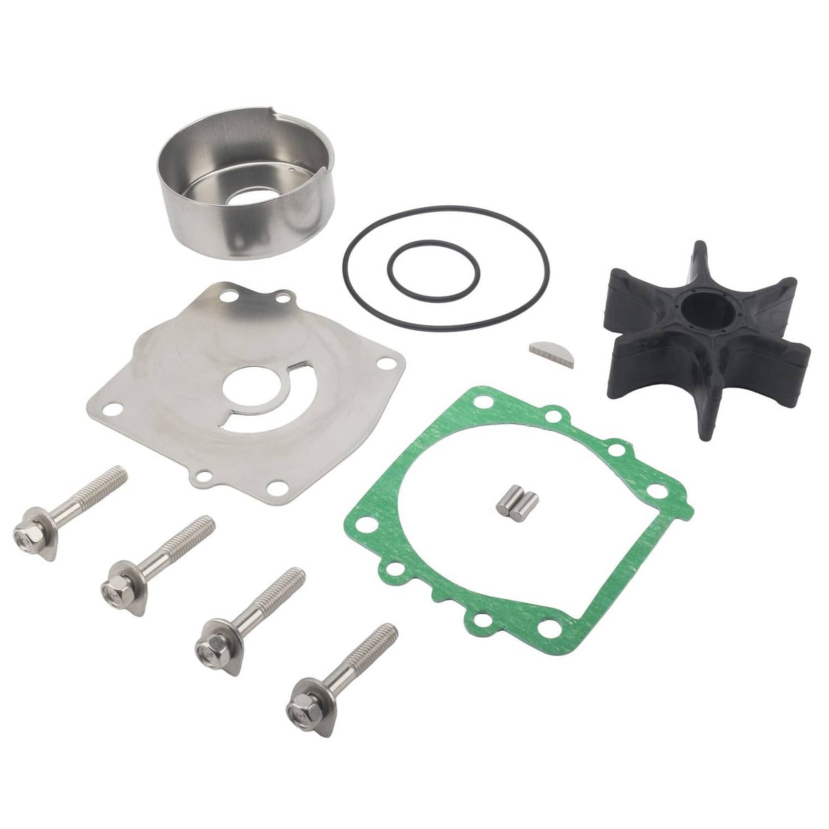 Solid Spare water pump repair kit replaces Yamaha Outboard 61A-W0078-01-00 Sierra 18-3395