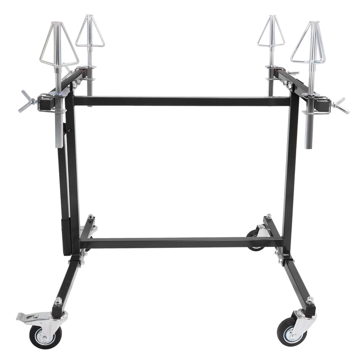 Solid Spare Foldable Wheel Paint Stand Panel Painting Stand For Auto Body Parts and Rims