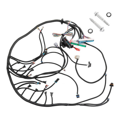 Solidspare LS Swap Standalone Wiring Harness Drive By Wire DBW 4L60E Trans For 1997-04 LS1
