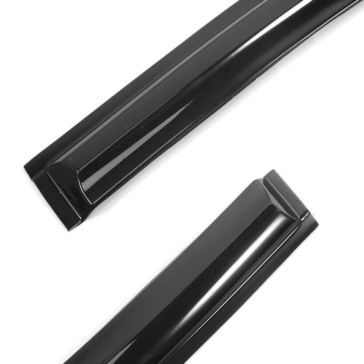 Solidspare For 2018-2022 Honda Accord 3D Wavy Mugen Style Window Visors Rain Guards Vent
