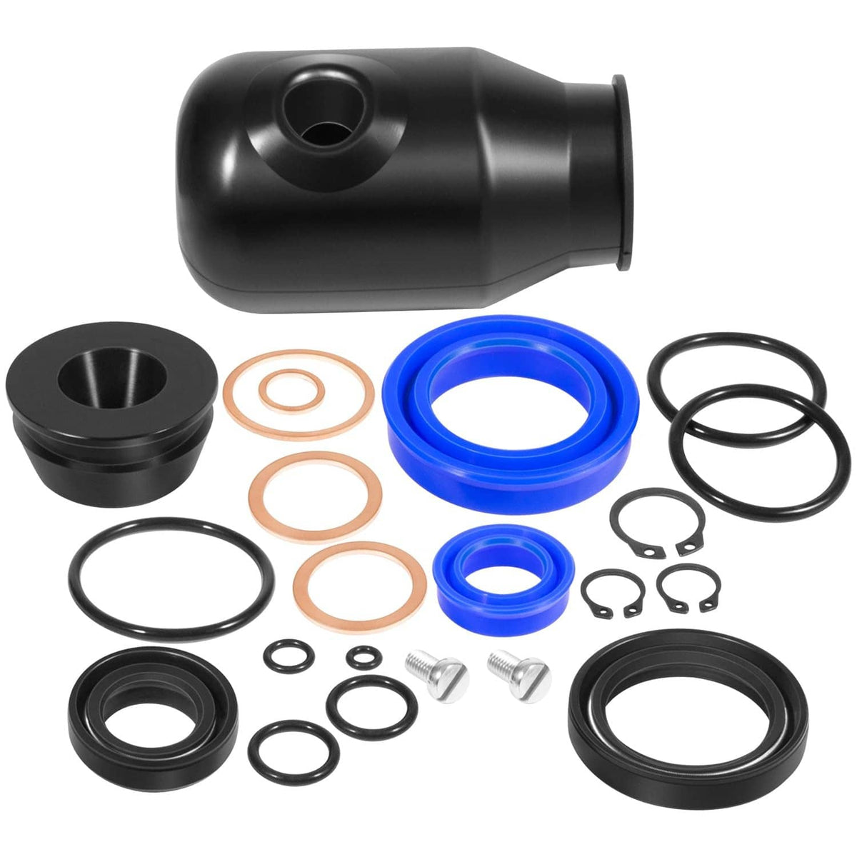 Solidspare 200064-901 Hydraulic Seal Rebuild Kit for Multiton Pallet Jack TM, M or J Series
