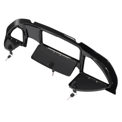 Solidspare For Club Car Precedent 2004-08.5 Golf Cart Dash Kit Dashboard W/Lock Gloss Black
