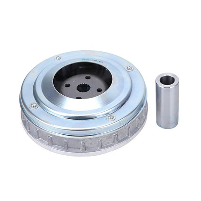 Solidspare Primary Clutch Sliding Sheave & Drive Belt For Yamaha Kodiak Rhino Wolverine 450