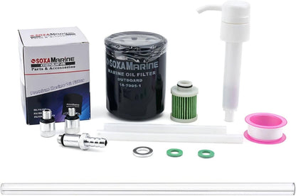Solid Spare Outboard Oil Change Service Kit for Suzuki Marine DF150 DF175 DF200 4-Stroke