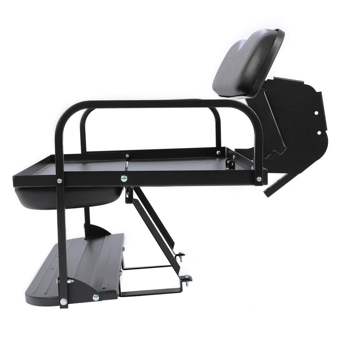 Solidspare For Yamaha G14-G22 Golf Cart Rear Seat Kit For G16 G19 G20 G21 Black Cushion