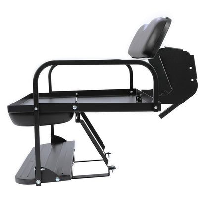 Solidspare For Yamaha G14-G22 Golf Cart Rear Seat Kit For G16 G19 G20 G21 Black Cushion