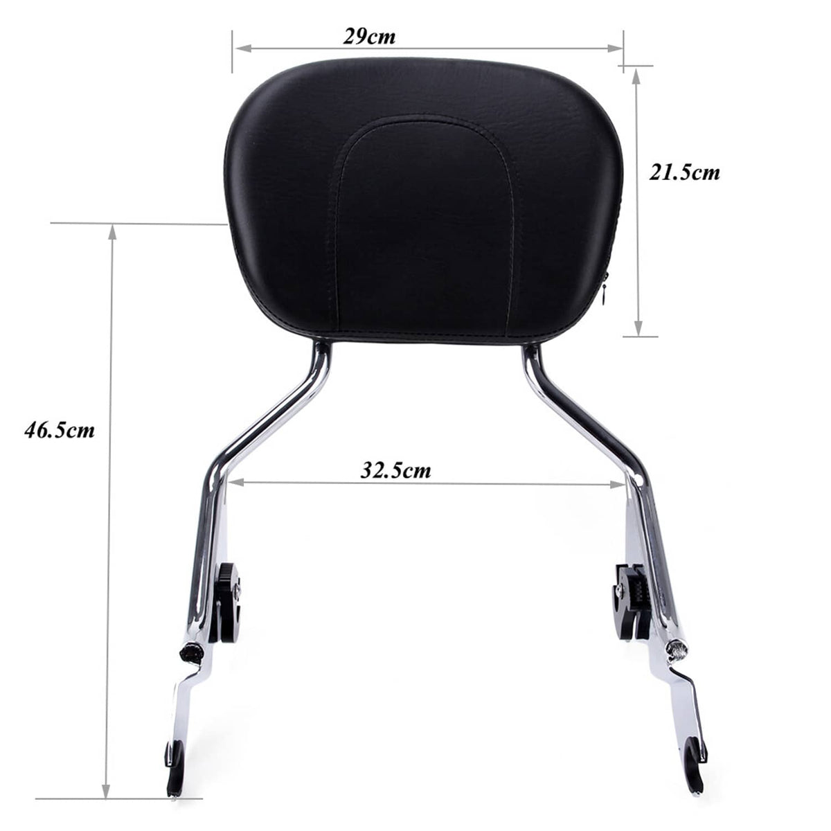 Solidspare Detachable Backrest Sissy Bar For Harley Touring Electra Glide Road King 09-25