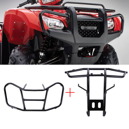 Solidspare Front Carrier Rack Bumper Grill Guard For Honda Recon 250 TRX250 TE/TM 2005-2025