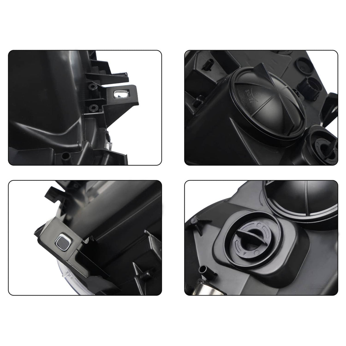 Solidspare Left & Right Side Headlights w/DRL For 2014-22 Dodge Ram 1500/2500/3500 68154588