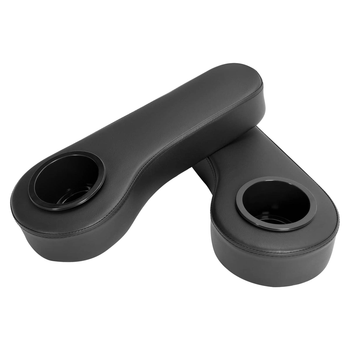 Solidspare Golf Cart Rear Arm Rest Armrest Cup Holder For EZGO/ Club Car/ Yamaha Universal