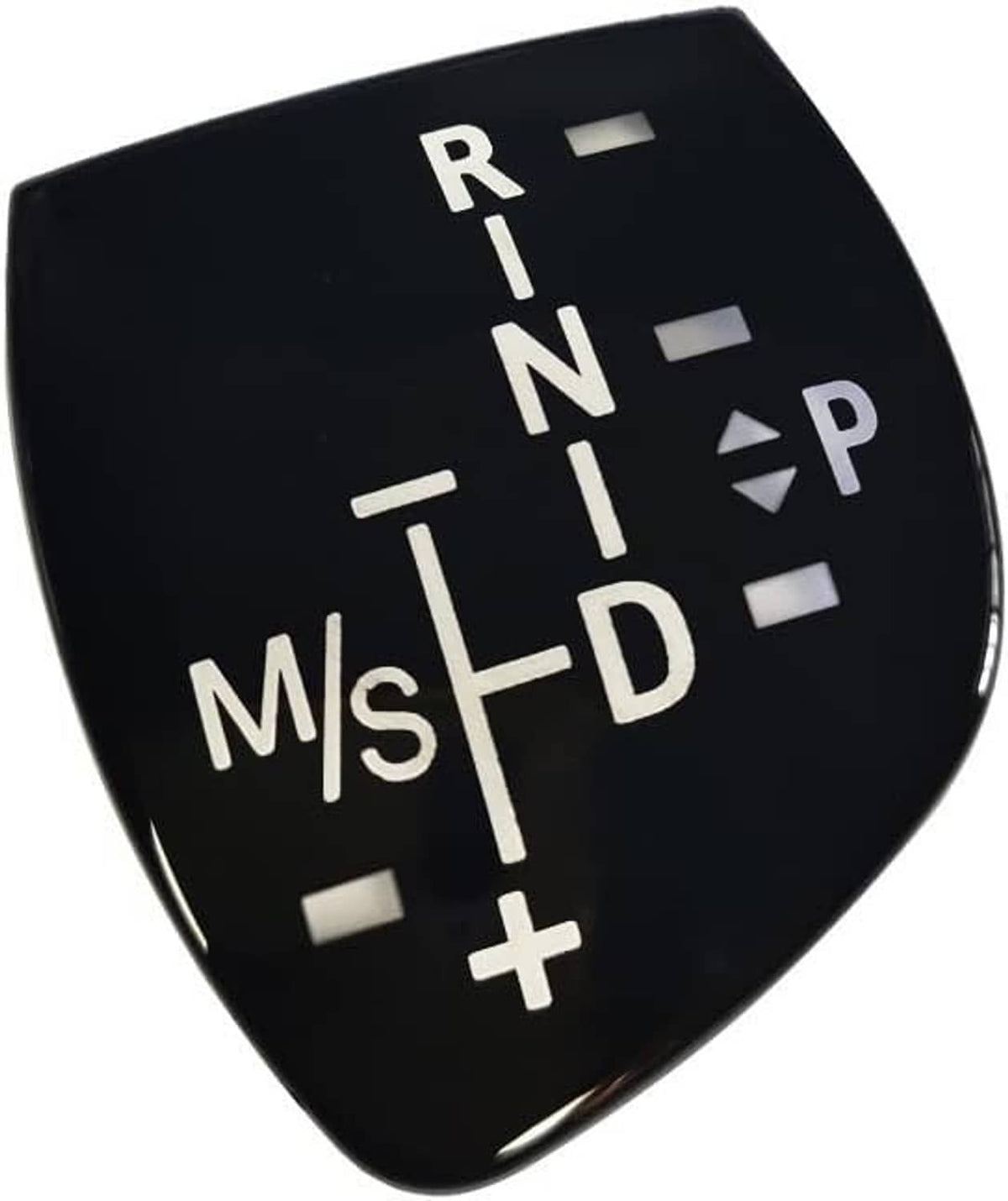 Solid Spare Black Gear Shifter Knob Panel Cover Sticker Trim For BMW F01 F10 F15 F30 F35 F18