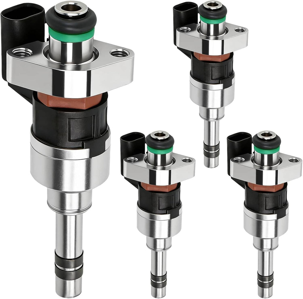 Solidspare 4Pcs Fuel Injectors 55577403 For 2017-2019 Chevrolet Cruze Malibu 1.4/1.5L Turbo