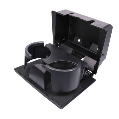 Solidspare BLACK Front Dual Cup Holder For 2008-2016 Ford F250 F350 F450 F550 8C3Z2513562AF