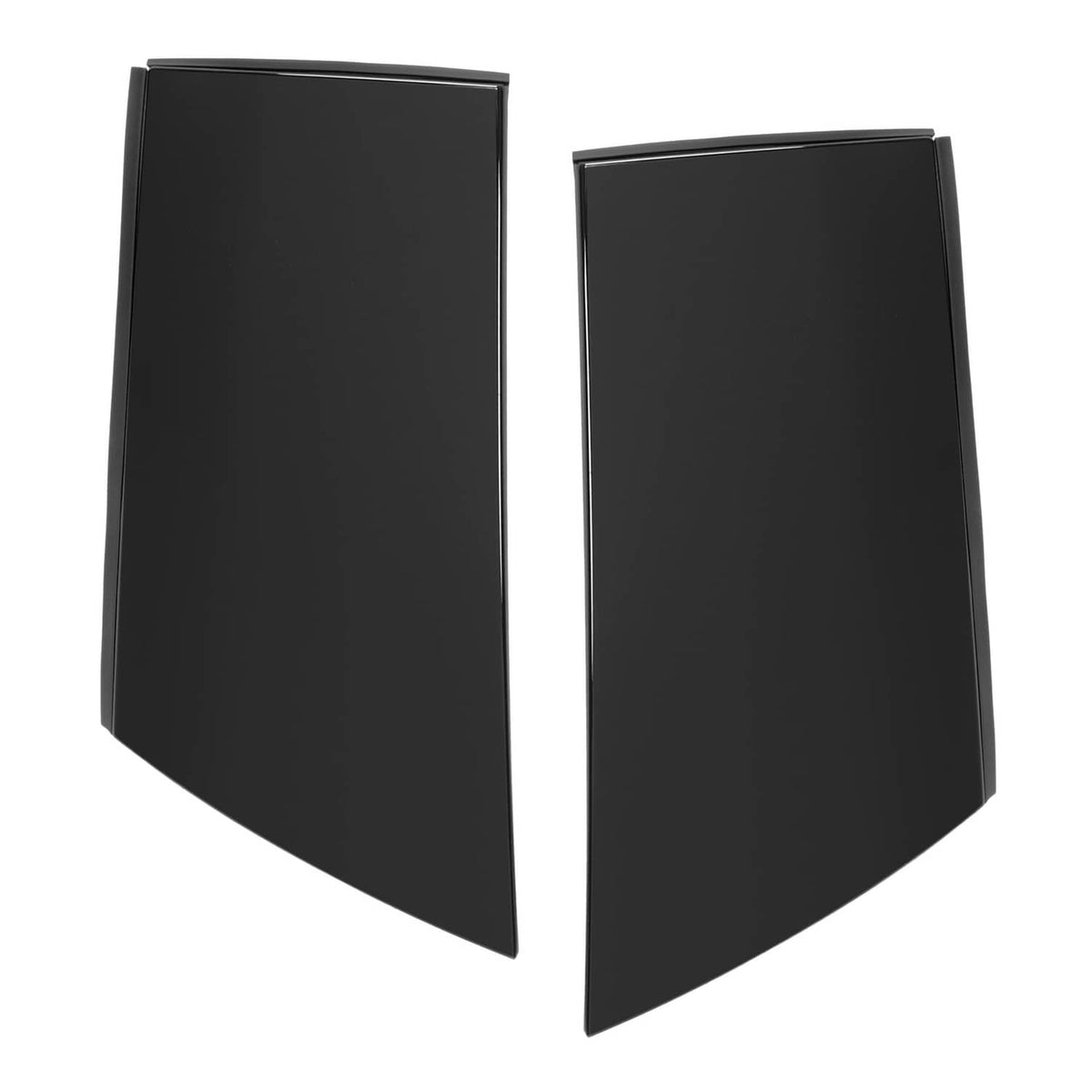 Solid Spare Pair Pillar Molding Trim Cover Painted Black LH & RH For 2009-2020 Nissan 370Z