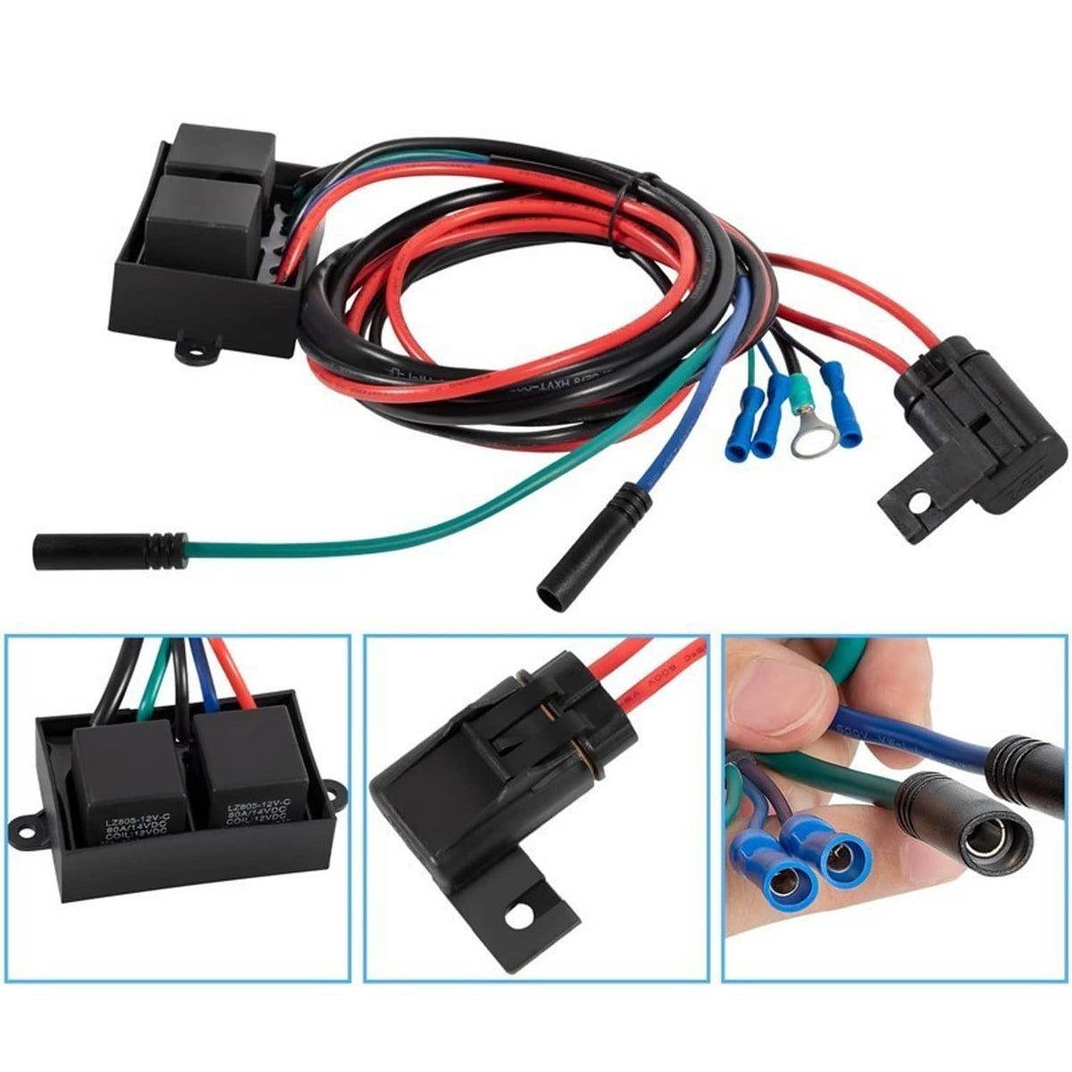 Solidspare For Atlas Replacement Marine Relay Harness Hydraulic Jack Plate AHJRELAYKIT-2-DP