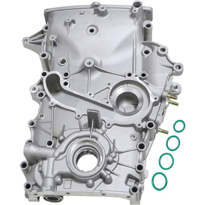 Solidspare Engine Timing Cover w/Oil Pump for 2005-15 Toyota Tacoma 16V DOHC L4 2TRFE 2.7L