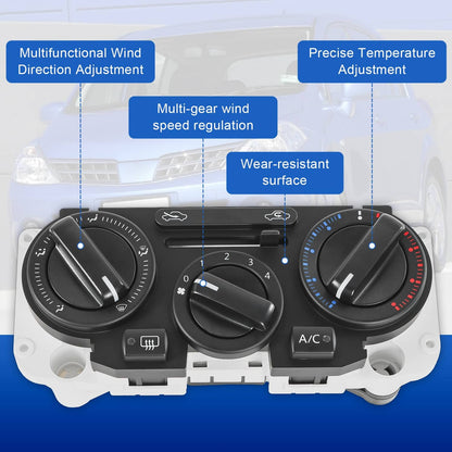 Solidspare For 2004-2011 Nissan Versa Tiida 27510-ED50A A/C Control Panel Switch Button