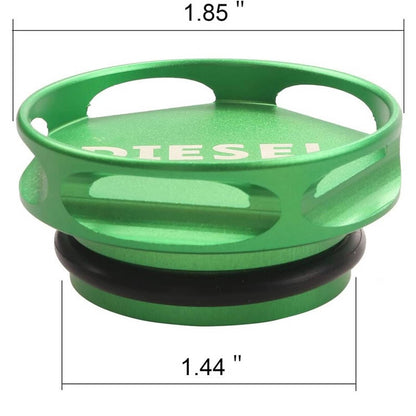 Solidspare Magnetic Diesel Fuel Cap Aluminum For 2013-2018 Ram 1500 2500 3500