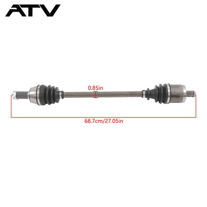 Solidspare CV Axle Shaft Front Left Right 1332606 1332856 For Polaris Ranger XP 800 2010-12