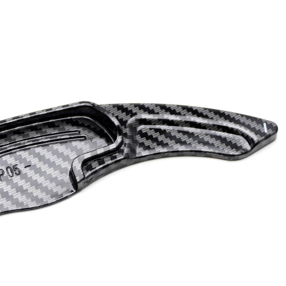 Solidspare Twill-Weave "Carbon" Style Steering Wheel Paddle Shift For Honda Accord Civic TL