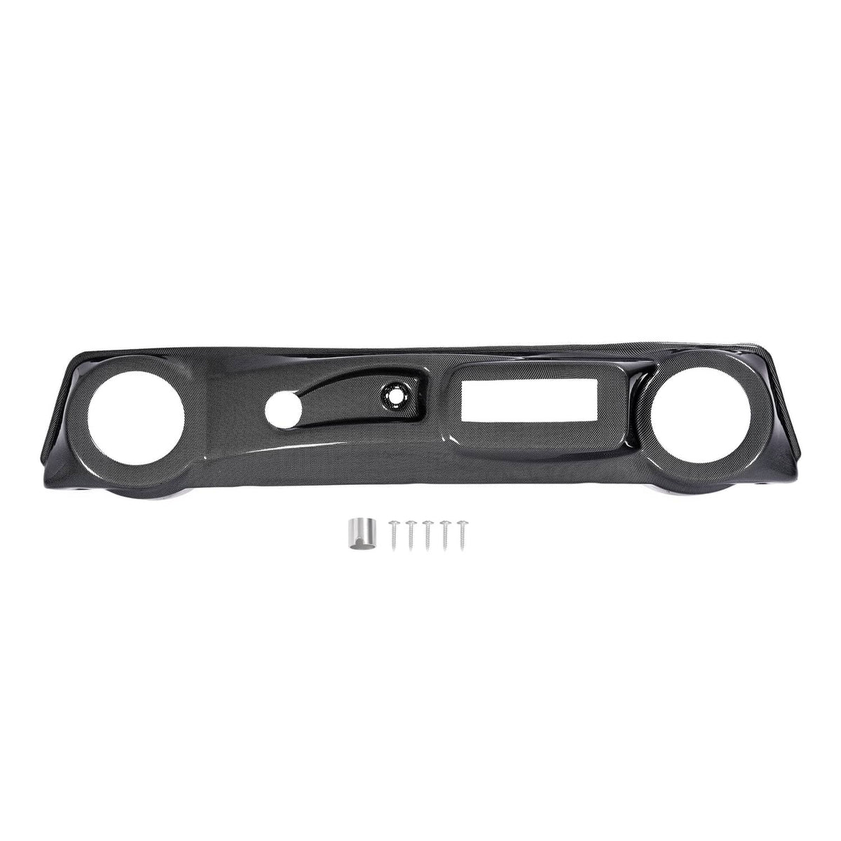 Solidspare Golf Cart Carbon Fiber Style Dash Dashboard Cover For Club Car DS 1982 and Up