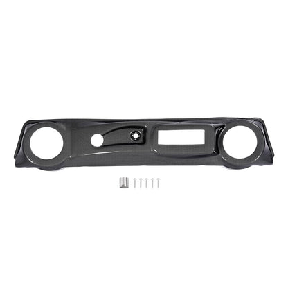 Solidspare Golf Cart Carbon Fiber Style Dash Dashboard Cover For Club Car DS 1982 and Up