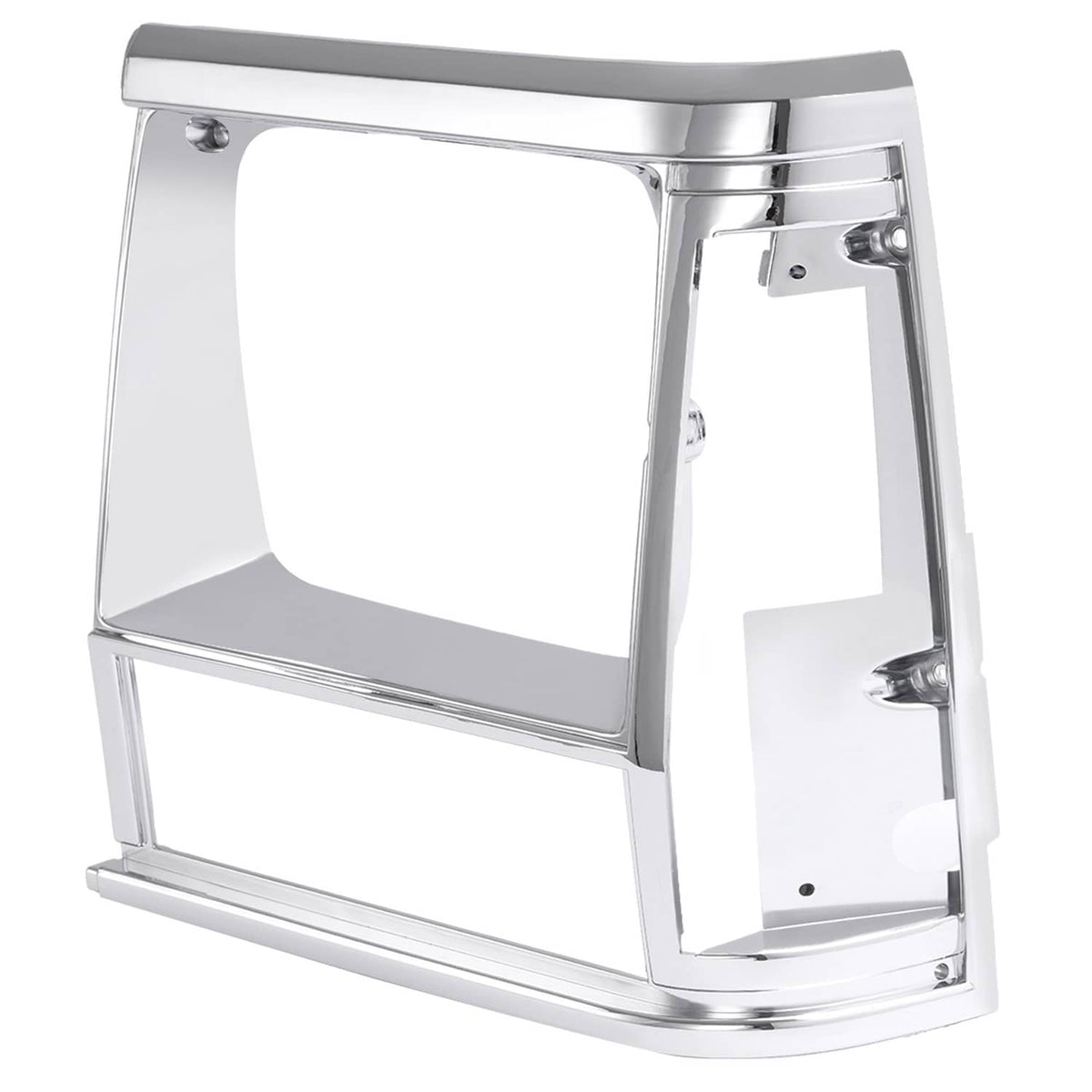 Solid Spare Chrome Left Headlight Door Bezel Trim For Jeep Cherokee 1991-1996 Comanche 91-92