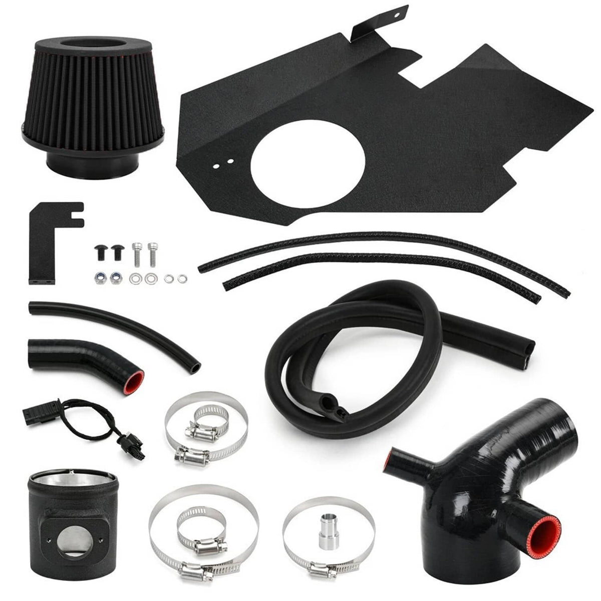 Solidspare New Cold Air Intake w/Filter For 2010-2016 BMW 535i 535i xDrive F10 F11 N55 3.0T