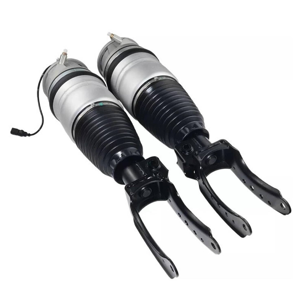 Solidspare 2xFront Left Right Air Suspension Shock Struts For 2011-2018 Porsche Cayenne 92A
