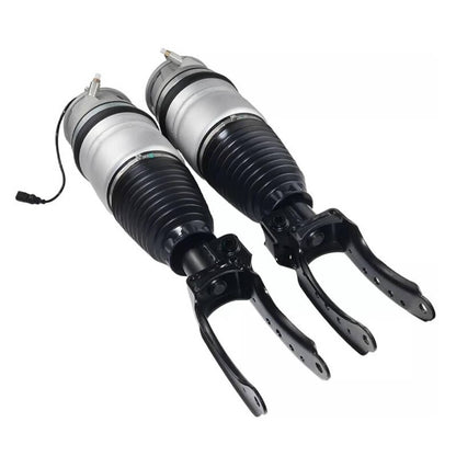 Solidspare 2xFront Left Right Air Suspension Shock Struts For 2011-2018 Porsche Cayenne 92A