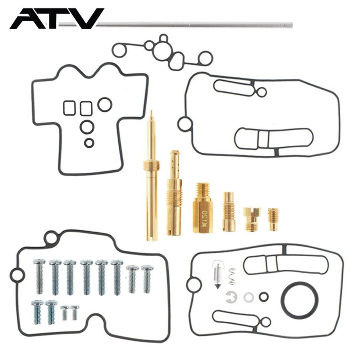 Solidspare Carburetor Carb Rebuild Kit Repair for Yamaha YFZ 450 YFZ450 2004-2009