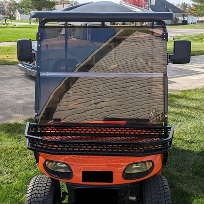 Solidspare For EZGO TXT 2014-UP Golf Cart Fold Down Folding Tinted Windshield Windscreen