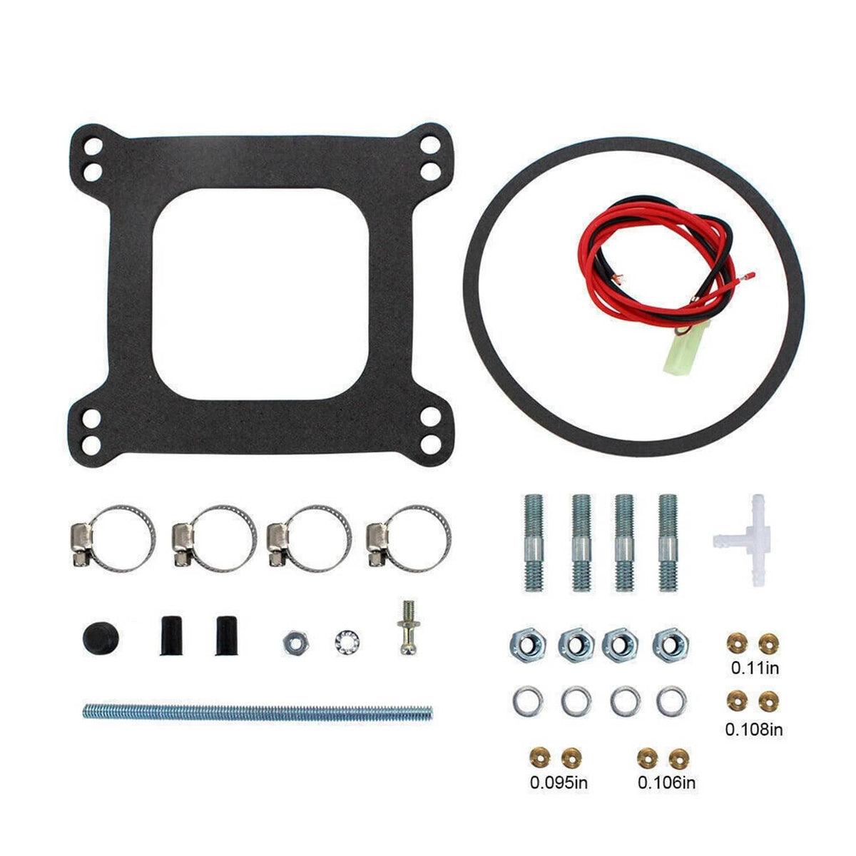Solidspare For Edelbrock 1405 Performer 600 CFM 4 Barrel Carburetor w Manual Electric Choke