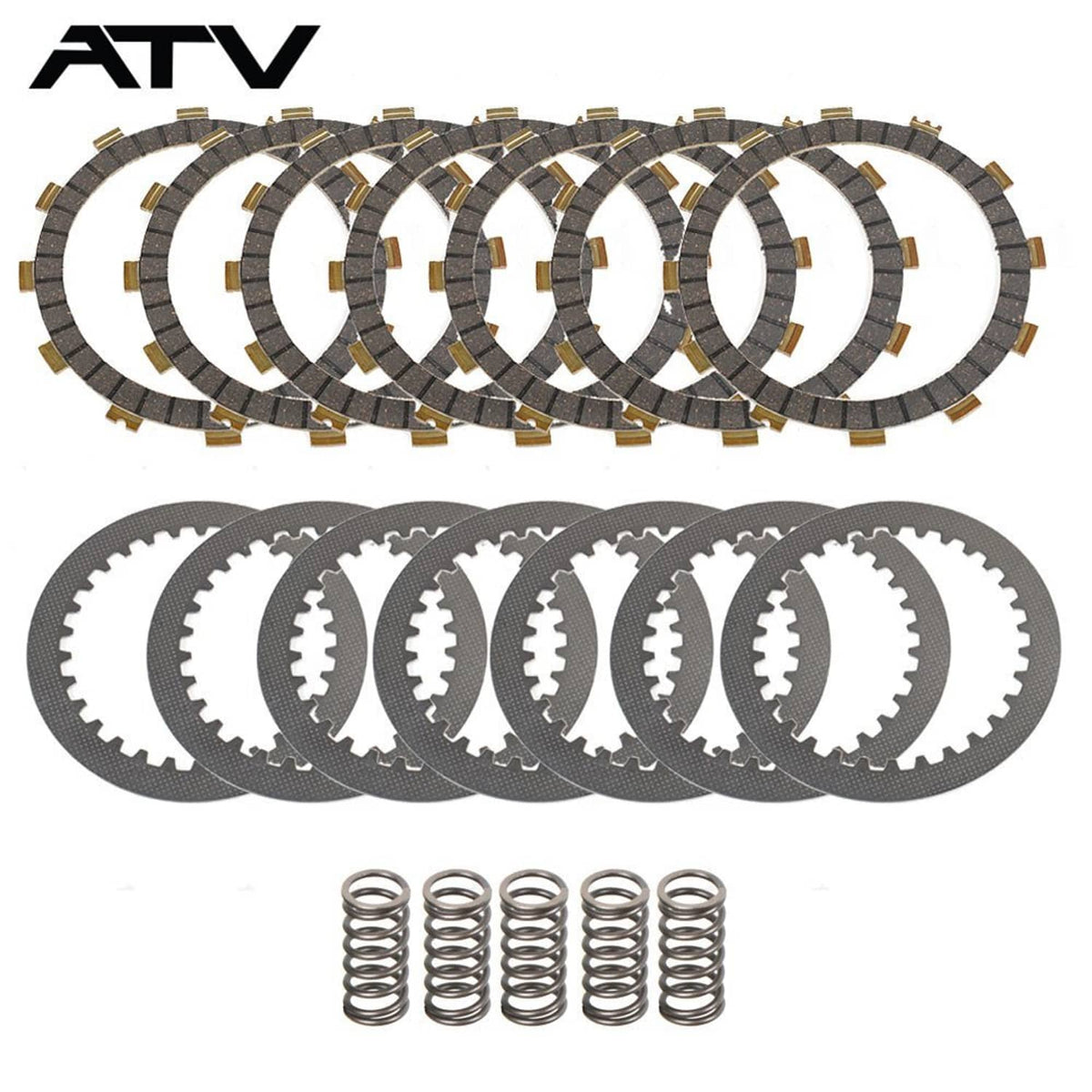 Solidspare For 1998 1999-2011 3B6-W001G-00-00 Yamaha V Star 650 Clutch Plate Kit